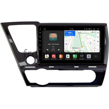 Honda Civic 9 4D 2013-2017 (глянцевая, левый руль, седан) Canbox H-Line 4792-9-0131 на Android 14 (4G-SIM, 4/64, DSP, QLed)