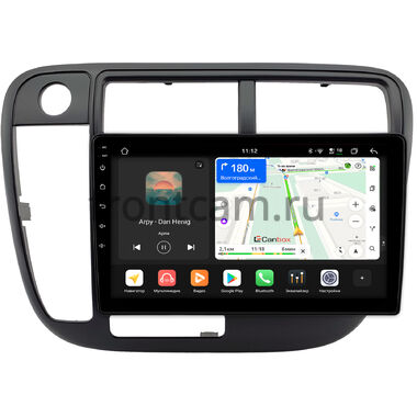 Honda Civic 6 1995-2000 (без климата, левый руль) Canbox H-Line 5196-9-0178 на Android 14 (4G-SIM, 6/128, DSP, QLed)