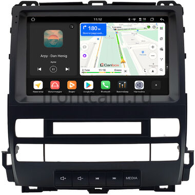 Toyota Land Cruiser Prado 120 2002-2009 (для авто без монитора) Canbox H-Line 5197-9-0192 на Android 14 (4G-SIM, 8/128, DSP, QLed)