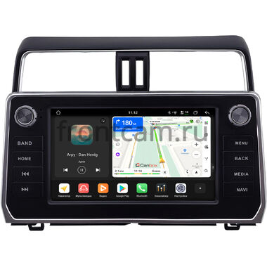 Toyota Land Cruiser Prado 150 2017-2024 Canbox H-Line 5196-9-0199 на Android 14 (4G-SIM, 6/128, DSP, QLed)