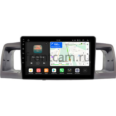 Toyota Allex, Corolla (E120) 2000-2007 (бежевая) Canbox H-Line 5197-9-0254 на Android 14 (4G-SIM, 8/128, DSP, QLed)