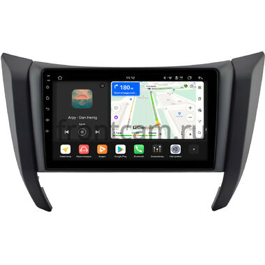 Nissan Navara (Frontier) 4 (D23) 2014-2026 Canbox H-Line 5196-9-0540 на Android 14 (4G-SIM, 6/128, DSP, QLed)