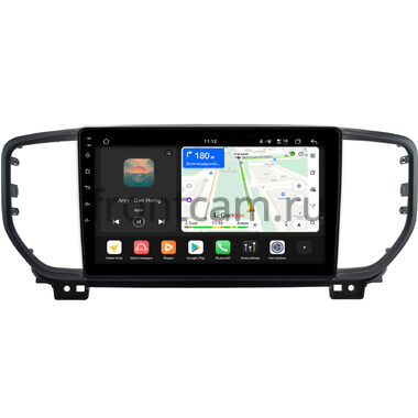 Kia Sportage 4 2018-2022 Canbox H-Line 4792-9-0638 на Android 14 (4G-SIM, 4/64, DSP, QLed) (для авто с камерой, черная)