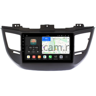 Hyundai Tucson 3 2015-2018 Canbox H-Line 5196-9-064-1 на Android 14 (4G-SIM, 6/128, DSP, QLed) для авто с камерой