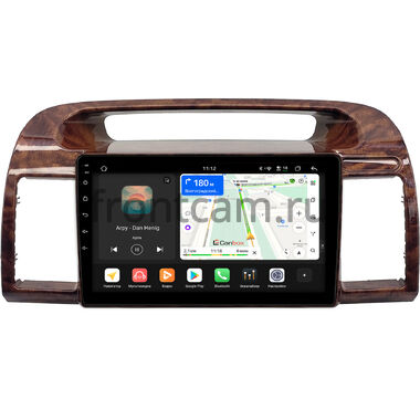 Toyota Camry XV30 2001-2006 (под дерево, тип 2) Canbox H-Line 5196-9-0643 на Android 14 (4G-SIM, 6/128, DSP, QLed)