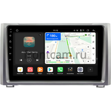 Toyota Tundra 2 2013-2021 (серебро) Canbox H-Line 5196-9-0655 на Android 14 (4G-SIM, 6/128, DSP, QLed)
