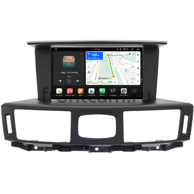 Nissan Fuga 2 2009-2024 Canbox H-Line 5196-9-0784 на Android 14 (4G-SIM, 6/128, DSP, QLed) (Тип B, для авто с кнопкой TEL)