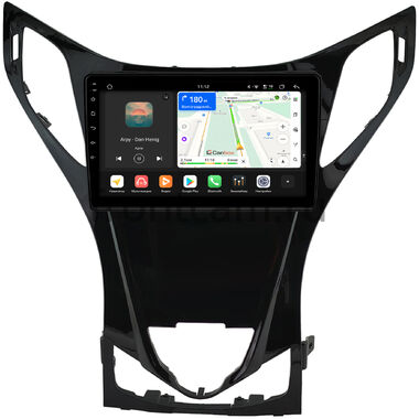 Hyundai Grandeur 5, Azera 2 2011-2016 (глянцевая) Canbox H-Line 5197-9-0837 на Android 14 (4G-SIM, 8/128, DSP, QLed)