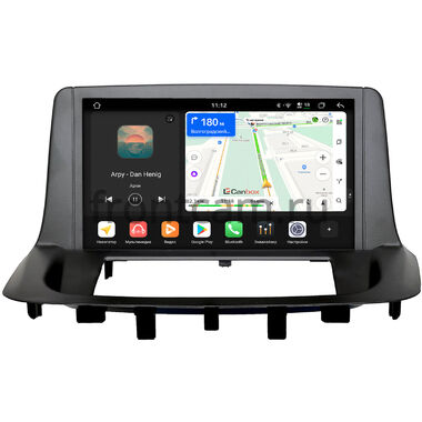 Renault Fluence, Megane 3 2008-2016 Canbox H-Line 5197-9-1384 на Android 14 (4G-SIM, 8/128, DSP, QLed)