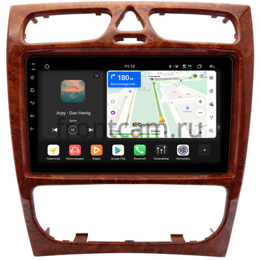 Mercedes-Benz C (w203), G (w463) 2000-2006 (дерево) Canbox H-Line 5196-9-1441 на Android 14 (4G-SIM, 6/128, DSP, QLed)