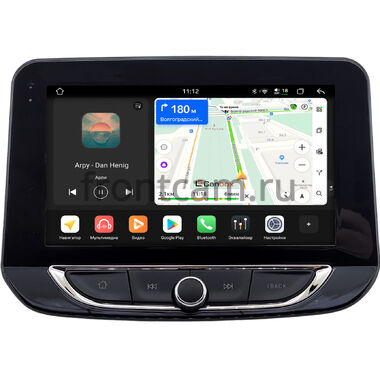 Chevrolet Onix 2, Kovoz 2020-2022 (China) (Тип A) Canbox H-Line 4792-9-1520 на Android 14 (4G-SIM, 4/64, DSP, QLed)