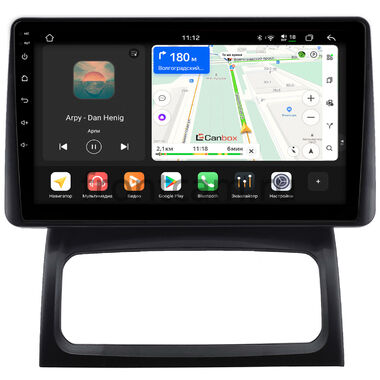 Renault Clio 2 2001-2005 Canbox H-Line 5196-9-1816 на Android 14 (4G-SIM, 6/128, DSP, QLed)
