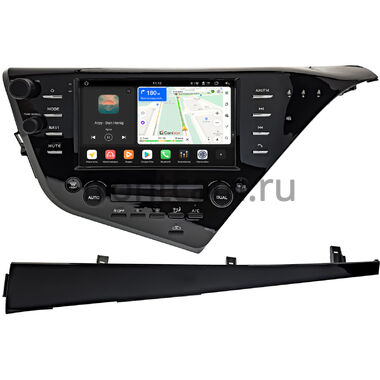 Toyota Camry XV70 2017-2021 (для авто с NAVI, левый руль) Canbox H-Line 4792-9-1870 на Android 14 (4G-SIM, 4/64, DSP, QLed)