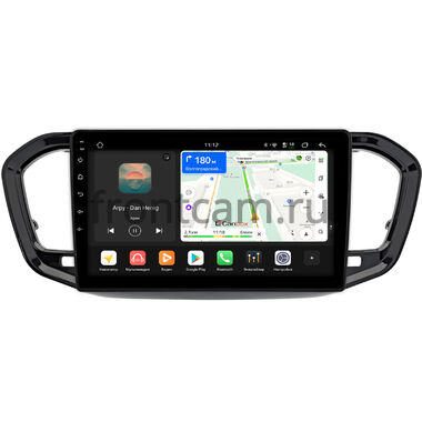 Lada Vesta (NG) 2022-2026, Aura 2024-2026 (черный глянец) Canbox H-Line 5196-9-1924 на Android 14 (4G-SIM, 6/128, DSP, QLed)