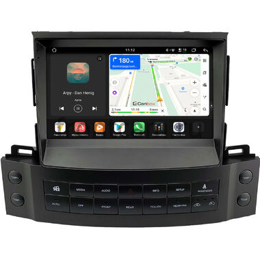 Lexus LX 570 2007-2015 (Вид 3, Тип B, can BSJ) Canbox H-Line 5196-9-2122 на Android 14 (4G-SIM, 6/128, DSP, QLed)