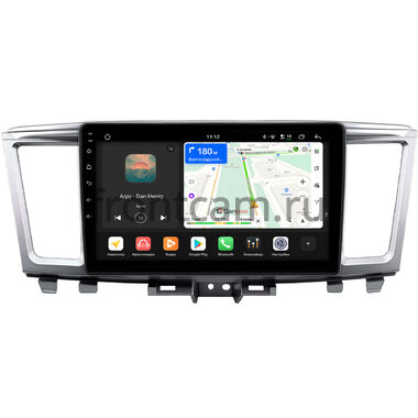 Infiniti QX60, JX35 2012-2016 (Тип B, для авто с кнопкой TEL, can BSJ) Canbox H-Line 5197-9-2195 на Android 14 (4G-SIM, 8/128, DSP, QLed)