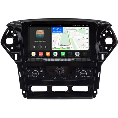 Ford Mondeo 4 2010-2014 (Тип 2, с климат-контролем) Canbox H-Line 5197-9-2202 на Android 14 (4G-SIM, 8/128, DSP, QLed)