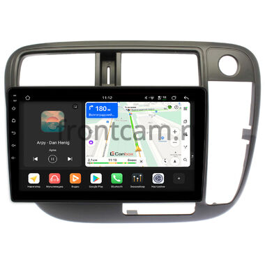 Honda Civic 6 1995-2000 (авто без климат-контроля, правый руль) Canbox H-Line 5196-9-226 на Android 14 (4G-SIM, 6/128, DSP, QLed)