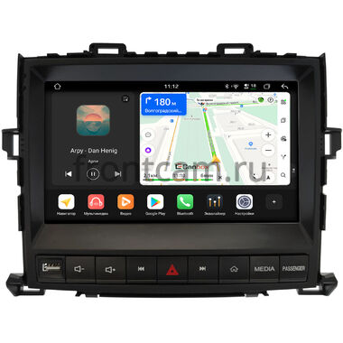 Toyota Alphard 2, Vellfire 2008-2015 (для авто с ящиком) Canbox H-Line 5197-9-4091 на Android 14 (4G-SIM, 8/128, DSP, QLed)