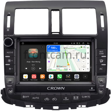 Toyota Crown (S200) 2008-2012 (Для авто без монитора) Canbox H-Line 4792-9-5376 на Android 14 (4G-SIM, 4/64, DSP, QLed)