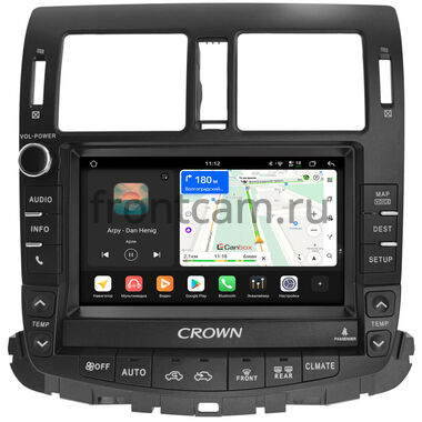 Toyota Crown (S200) 2008-2012 (Для авто c монитором и DVD) Canbox H-Line 4792-9-5377 на Android 14 (4G-SIM, 4/64, DSP, QLed)