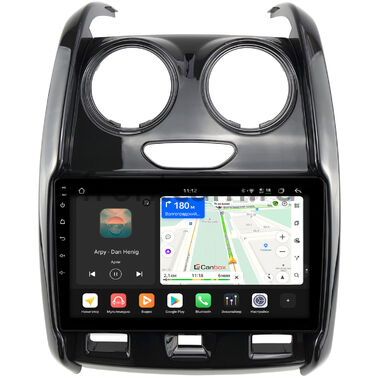 Renault Duster 2015-2021 (глянцевая) Canbox H-Line 5196-9-RE046N на Android 14 (4G-SIM, 6/128, DSP, QLed)