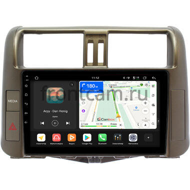 Toyota Land Cruiser Prado 150 2009-2013 (для авто с Navi и JBL Synthesis, цвет бронза) Canbox H-Line 5196-9005-1 на Android 14 (4G-SIM, 6/128, DSP, QLed)
