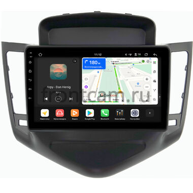 Chevrolet Cruze 2008-2012 (черная) Canbox H-Line 5197-9010 на Android 14 (4G-SIM, 8/128, DSP, QLed)