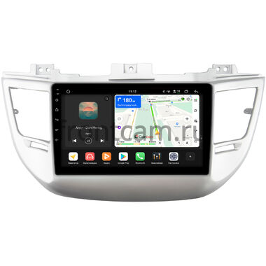 Hyundai Tucson 3 2015-2018 Canbox H-Line 5196-9042 на Android 14 (4G-SIM, 6/128, DSP, QLed) для авто с камерой