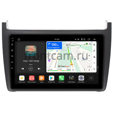 Volkswagen Polo 5 2009-2020 (матовая) Canbox H-Line 4792-9091 на Android 14 (4G-SIM, 4/64, DSP, QLed)