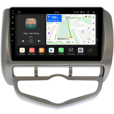 Honda Fit 2001-2008 (правый руль) Canbox H-Line 5197-9095 на Android 14 (4G-SIM, 8/128, DSP, QLed)