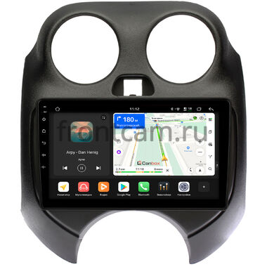 Nissan March (K13) 2010-2013 Canbox H-Line 4792-9100 на Android 14 (4G-SIM, 4/64, DSP, QLed)