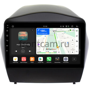 Hyundai ix35, Tucson 2 2009-2015 (для авто с камерой) Canbox H-Line 5196-9180 на Android 14 (4G-SIM, 6/128, DSP, QLed)