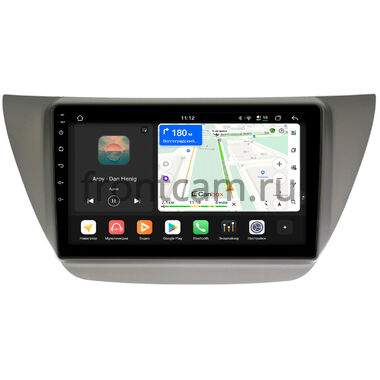 Mitsubishi Lancer 9 2000-2010 (серая) Canbox H-Line 5196-9230 на Android 14 (4G-SIM, 6/128, DSP, QLed)