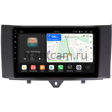 Smart Fortwo 2 2011-2015 Canbox H-Line 5197-9251 на Android 14 (4G-SIM, 8/128, DSP, QLed)