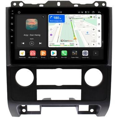 Ford Escape 2 2007-2012 (черная) Canbox H-Line 4792-9279 на Android 14 (4G-SIM, 4/64, DSP, QLed)
