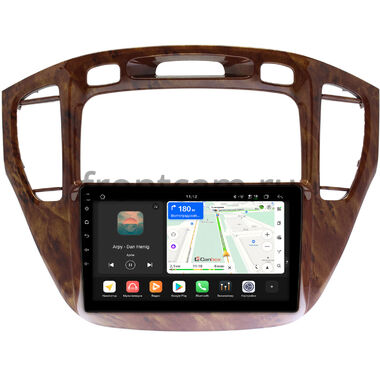 Toyota Highlander (U20), Kluger (XU20) 2000-2007 (орех, для авто без монитора) Canbox H-Line 5196-9293 на Android 14 (4G-SIM, 6/128, DSP, QLed)