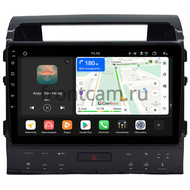 Toyota Land Cruiser 200 2007-2015 для авто с Navi (Тип ABC) Canbox H-Line 5198-10-1745 на Android 14 (4G-SIM, 8/128, DSP, QLed)