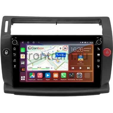 Citroen C4 (2004-2011) Canbox H-Line 7802-9-0019 на Android 10 (4G-SIM, 4/32, DSP, IPS) С крутилками