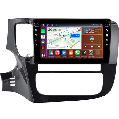 Mitsubishi Outlander 3 (2012-2024) (глянцевая) Canbox H-Line 7802-9-0145 на Android 10 (4G-SIM, 4/32, DSP, IPS) С крутилками