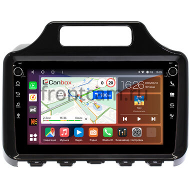 Toyota iQ 2008-2011 (глянцевая) Canbox H-Line 7802-9-0427 на Android 10 (4G-SIM, 4/32, DSP, IPS) С крутилками