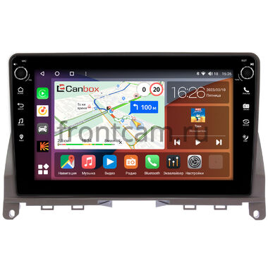 Mercedes-Benz C (w204) 2006-2011 (коричневая) Canbox H-Line 7802-9-0542 на Android 10 (4G-SIM, 4/32, DSP, IPS) С крутилками