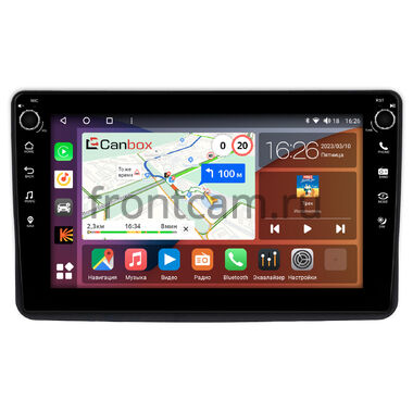 Fiat Panda 2 2003-2012 Canbox H-Line 7802-9-0610 Android 10 (4G-SIM, 4/32, DSP, IPS) С крутилками