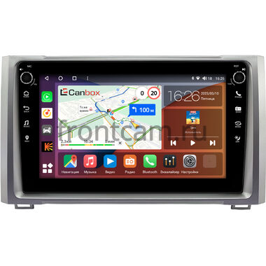 Toyota Tundra 2 2013-2021 (серебро) Canbox H-Line 7802-9-0655 на Android 10 (4G-SIM, 4/32, DSP, IPS) С крутилками