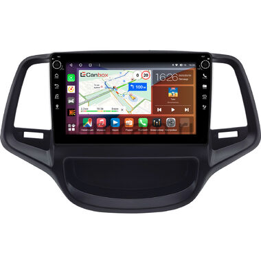 Changan Eado (2013-2018) (черная, тип 2) Canbox H-Line 7802-9-0702 на Android 10 (4G-SIM, 4/32, DSP, IPS) С крутилками