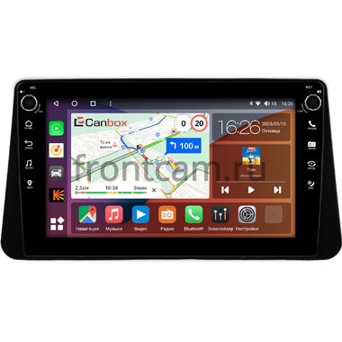 Nissan Micra (K14) 2017-2024, Kicks 2016-2026 Canbox H-Line 7802-9-0814 на Android 10 (4G-SIM, 4/32, DSP, IPS) С крутилками