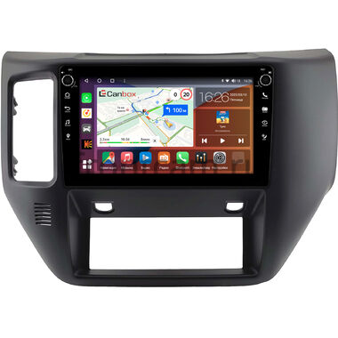 Nissan Patrol (Y61) 2004-2010 (черная, матовая) Canbox H-Line 7802-9-0897 на Android 10 (4G-SIM, 4/32, DSP, IPS) С крутилками