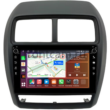 Mitsubishi ASX, Outlander Sport, RVR 3 (2015-2024) Canbox H-Line 7802-9-1162 на Android 10 (4G-SIM, 4/32, DSP, IPS) С крутилками