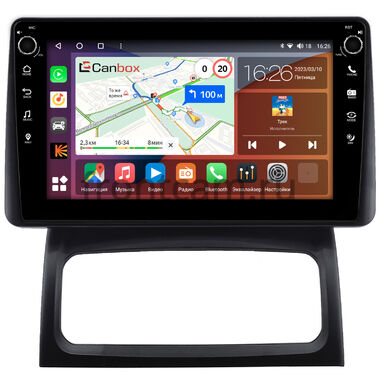 Renault Clio 2 (2001-2005) Canbox H-Line 7802-9-1816 на Android 10 (4G-SIM, 4/32, DSP, IPS) С крутилками