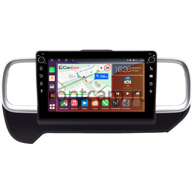 Hyundai Venue 2019-2024 Canbox H-Line 7802-9-3022 на Android 10 (4G-SIM, 4/32, DSP, IPS) С крутилками